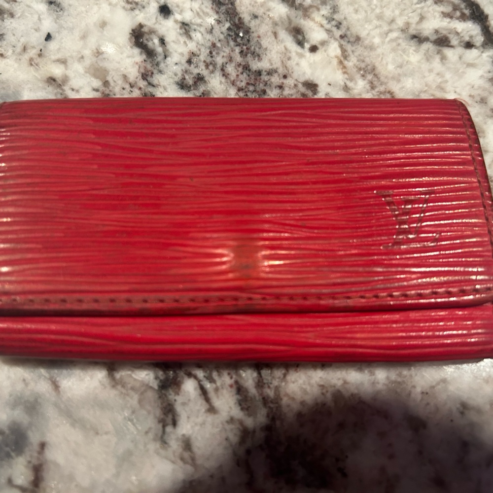 Louis Vuitton Vibrant Red Key holder